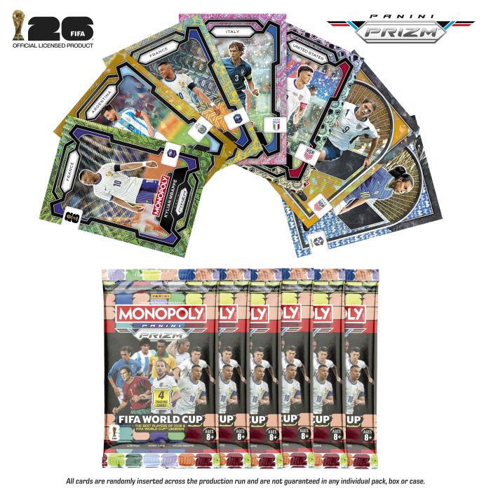 Monopoly Panini Prizm_ Fifa World Cup Trading Cards Booster Box